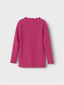 NAME IT Langærmet Bluse Lariana Raspberry Sorbet